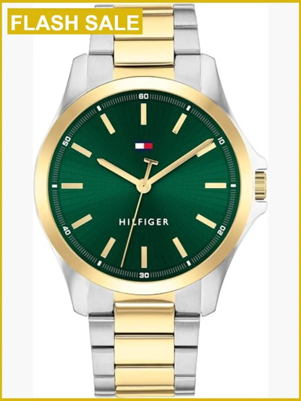 Men's Quartz Bracelet Watch 42mm Water Resistant Sunray Dial